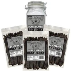 Buffalo Bills Black Pepper Beef Jerky 3 Bag Starter Kit (3 Bags And 1 Jar) -Lipton Shop GUEST 011a25b1 b91e 4a04 91da 225797efa0f2
