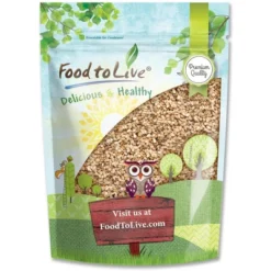 Unhulled Sesame Seeds - By Food To Live -Lipton Shop GUEST 04ce0039 45f6 4f52 98cd 072496eb7c26