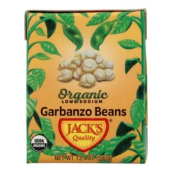 Jack's Quality Organic Garbanzo Beans - Low Sodium - Case Of 8 - 13.4 Oz -Lipton Shop GUEST 0516e768 0ec2 4a00 bc5b 3a65a6771e60