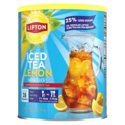 Lipton Reduced Sugar Lemon Iced Tea Mix - 50.2oz -Lipton Shop GUEST 082986f0 6071 458f 8840 2cfe47b7b130