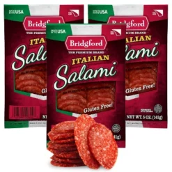 Bridgford Italian Salami 5 Oz - Zero Carb Healthy Italian Salami Sliced Charcuterie Meat For Your Charcuterie Boards Or Antipasto Platters -Lipton Shop GUEST 15a8194d bff4 43a6 bf8f 36e06cfd22f4