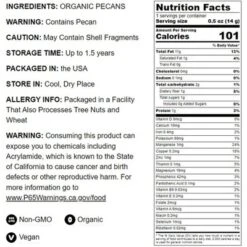 Organic Dry Roasted Pecan Halves - By Food To Live -Lipton Shop GUEST 169fef14 718a 442e b955 ac33a004928c