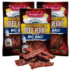 Bridgford Sweet Baby Ray’s Beef Jerky Honey BBQ 10 Oz - Ready To Eat High Protein Jerky For Midday Energy Boost Or A Post Workout Snack -Lipton Shop GUEST 16ce6860 06b8 4352 955c 4343c7ab8fb6