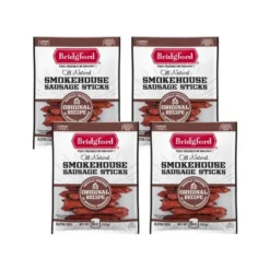 Bridgford Smokehouse Sausage Sticks Original 5 Oz - Gluten Free High Protein Smoked Sausage Sticks For A Variety Of Dietary Preferences -Lipton Shop GUEST 16f9efaa a9ad 4eeb 9a88 38087171b328