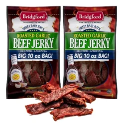 Bridgford Sweet Baby Ray’s Beef Jerky Roasted Garlic 10 Oz - High Protein Beef Jerky For Your Dietary Preferences & On-the-Go Snacking -Lipton Shop GUEST 17f2d8a6 2bc2 4c1f 8c94 6ad9e70b2b7d