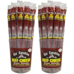 Buffalo Bills 15-ct Beef & Cheese Ole Smokies (Beef Sticks) - Two 15-ct Tubs -Lipton Shop GUEST 19096a85 d056 4f27 bc43 e93bb0faedfc