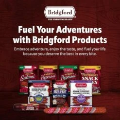 Bridgford Smokehouse Sausage Sticks Hot & Spicy 5 Oz - Gluten Free High Protein Smoked Sausage Sticks For Many Dietary Preferences -Lipton Shop GUEST 19a709c9 f51e 4f47 9adc 8a752bc7ccb4 5