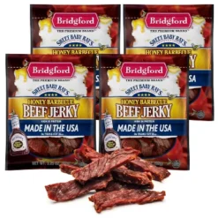Bridgford Sweet Baby Ray’s Beef Jerky Honey BBQ 3.25 Oz - Ready-to-Eat High Protein Jerky For Midday Energy Boost Or A Post Workout Snack -Lipton Shop GUEST 1a5b1974 09a6 4590 8d0b 3b425e4c03b0
