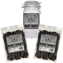 Buffalo Bills Black Pepper Beef Jerky 2 Bag Starter Kit (2 Bags And 1 Jar) -Lipton Shop GUEST 1b40e1f6 8250 4b8c a694 2c7733f4407d