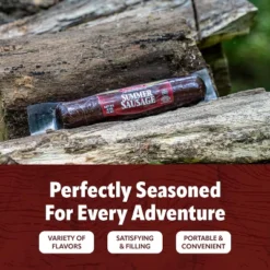 Bridgford Garlic Summer Sausage 16 Oz - Gluten-Free High Protein Garlic Infused Ready-to-Eat Summer Sausage For No-Carb Keto Diets -Lipton Shop GUEST 1bd2d81a 1c0a 4403 9210 5c01a5fb4647 1