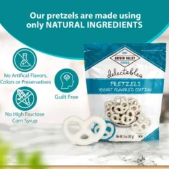 Hayden Valley Foods Vanilla Yogurt Covered Pretzels | 5 Oz Bags (Pack Of 3) | No Artificial Flavors, Preservatives Or Colors -Lipton Shop GUEST 21181f62 9757 4330 89c4 7a52a4c30394