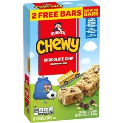 Quaker Chewy Chocolate Chip Granola Bars Bonus Pack - 16.9oz/20ct -Lipton Shop GUEST 27e0f08e 4623 48c6 96b3 54c52727626d