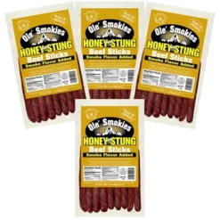 Buffalo Bills 7oz Honey Stung Ole Smokies (Beef Sticks) - Four 7oz Packs -Lipton Shop GUEST 29a59c17 d044 4673 b261 386372914bbf
