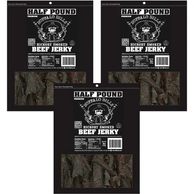 Buffalo Bills 8oz Premium Hickory Beef Jerky Packs (three 8oz Beef Jerky Packs) 4 Buffalo Bills 8oz Premium Hickory Beef Jerky Packs (three 8oz Beef Jerky Packs) - Image 4