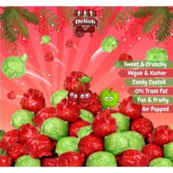 Holiday Red & Green Popcorn By It's Delish -Lipton Shop GUEST 2eb7e6fc 46a2 47e2 aaaf 80998dede64f