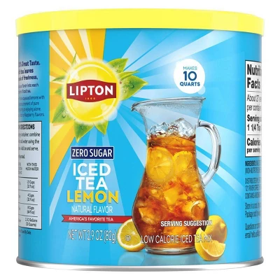 Lipton Zero Sugar Iced Tea Mix 5 Lipton Zero Sugar Iced Tea Mix - Image 5