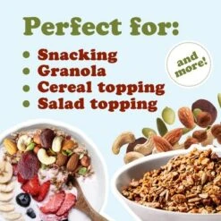 Organic Active Life Trail Mix — Raw And Non-GMO Snack Mix Contains Cashews, Pumpkin Seeds, Apricots, Hazelnuts, Almonds. Vegan, Kosher, Bulk -Lipton Shop GUEST 31090213 d28a 42df aff8 329d14db850f