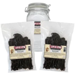 Wild Bill's Black Peppered Beef Jerky Two-Bag Starter Kit (two 15oz Bags And 1 Jar) -Lipton Shop GUEST 3297593c 24db 4619 9afa d092c3ea3f83