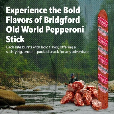 Bridgford Old World Pepperoni Stick 16 Oz - Naturally Smoked Pepperoni Stick For Pizza And Sandwiches - High Protein Zero Carb Keto Snack. 3 Bridgford Old World Pepperoni Stick 16 Oz - Naturally Smoked Pepperoni Stick For Pizza And Sandwiches - High Protein Zero Carb Keto Snack. - Image 3