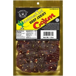 Buffalo Bills 1.5oz Western Cut Cajun Beef Jerky - Ten 1.5oz Packs
