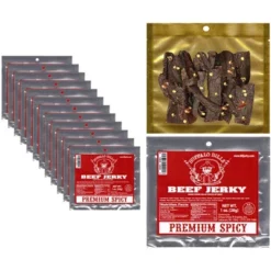 Buffalo Bills 1oz Premium Spicy Beef Jerky Packs 12-Count (spicy Beef Jerky Made From Top Round) -Lipton Shop GUEST 47370ec7 c8f6 4636 bb51 49c69233b6e4