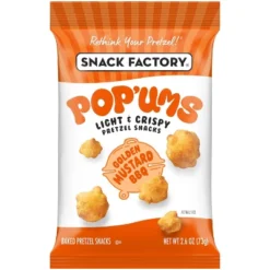 Snack Factory Pop'Ums Golden Mustard BBQ Chips Grab Bag - 2.6oz -Lipton Shop GUEST 490845a5 0e14 4845 88f1 b13187d04fba