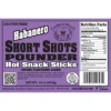 Buffalo Bills Habanero Short Shots (120 Beef And Chicken 3.5" Snack Sticks Per 30oz Bag)