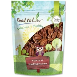 Dry Roasted Pecan Halves - By Food To Live -Lipton Shop GUEST 4a1832c8 2de9 4648 bb71 5772cd5e4b81