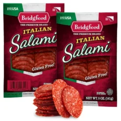Bridgford Italian Salami 5 Oz - Zero Carb Healthy Italian Salami Sliced Charcuterie Meat For Your Charcuterie Boards Or Antipasto Platters -Lipton Shop GUEST 4cb05b06 720c 4366 918d 86a2e207d705