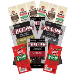Wild Bill's Multi-Brand 12-Piece Low Carb Sampler (12 Assorted Packs Of Jerky And Sticks) -Lipton Shop GUEST 4cface2d 9eab 466b 8ded e2c2138d2d18