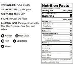 Kale Seeds For Sprouting - By Food To Live -Lipton Shop GUEST 505538f0 fe70 45d7 aaab e8a4123652ce