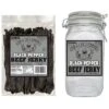 Buffalo Bills Black Pepper Beef Jerky 1 Bag Starter Kit (1 Bag And 1 Jar)