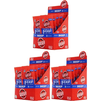 Trail's Best Triple Beef Sticks 12-ct Boxes - 3 Boxes 6 Trail's Best Triple Beef Sticks 12-ct Boxes - 3 Boxes - Image 6