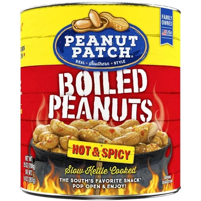 Peanut Patch Boiled Peanuts Duo β 2 Hot & Spicy (25 Oz) + 2 Original (25 Oz) Can 3 Peanut Patch Boiled Peanuts Duo β 2 Hot & Spicy (25 Oz) + 2 Original (25 Oz) Can - Image 3