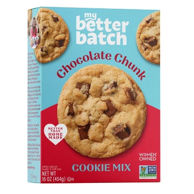 My Better Batch Chocolate Chunk Cookie Mix - 16oz 1 My Better Batch Chocolate Chunk Cookie Mix - 16oz