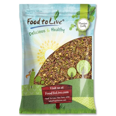 Dry Roasted Pistachio Kernels With Himalayan Salt - By Food To Live 1 Dry Roasted Pistachio Kernels With Himalayan Salt - By Food To Live
