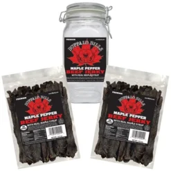 Buffalo Bills Maple Pepper Beef Jerky 2 Bag Starter Kit (2 Bags And 1 Jar) -Lipton Shop GUEST 6c219cac f69c 4717 82f0 31a1b01a0399