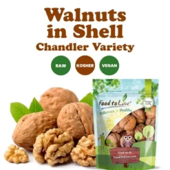 Jumbo Walnuts In Shell - By Food To Live -Lipton Shop GUEST 6d82ab01 ba6b 4d1e 80fd 724525fc2e1b