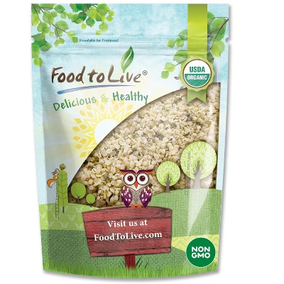 Organic Canadian Hemp Seeds - By Food To Live 1 Organic Canadian Hemp Seeds - By Food To Live