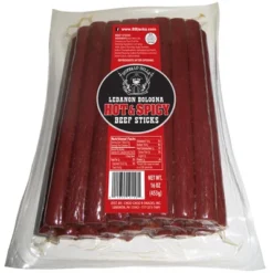 Buffalo Bills 1-lb Pack Hot & Spicy Lebanon Bologna Sticks (Pennsylvania Dutch Hot Beef Sticks) -Lipton Shop GUEST 6facaf00 76d5 4c90 95ae 58bbf3683cd3