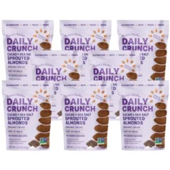 Daily Crunch Cacao And Sea Salt Sprouted Almonds - Case Of 8/1.5 Oz -Lipton Shop GUEST 70b85408 e56f 4dc2 8fb3 a837b662d9ce