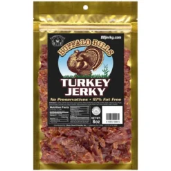 Buffalo Bills 8oz Turkey Jerky - Three 8oz Packs