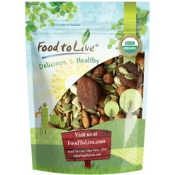 Organic Active Life Trail Mix — Raw And Non-GMO Snack Mix Contains Cashews, Pumpkin Seeds, Apricots, Hazelnuts, Almonds. Vegan, Kosher, Bulk -Lipton Shop GUEST 7adca6f2 e883 4867 a0d7 995e7d3aabd7