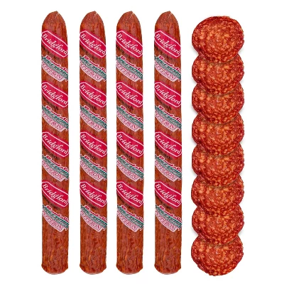 Bridgford Old World Pepperoni Stick 16 Oz - Naturally Smoked Pepperoni Stick For Pizza And Sandwiches - High Protein Zero Carb Keto Snack. 10 Bridgford Old World Pepperoni Stick 16 Oz - Naturally Smoked Pepperoni Stick For Pizza And Sandwiches - High Protein Zero Carb Keto Snack. - Image 10
