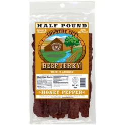 Buffalo Bills 8oz Honey Pepper Country Cut Beef Jerky - Three 8oz Packs