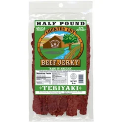 Buffalo Bills 8oz Teriyaki Country Cut Beef Jerky - Three 8oz Packs