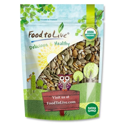 Organic Roasted And Salted Sunflower And Pumpkin Seed Mix - By Food To Live 6 Organic Roasted And Salted Sunflower And Pumpkin Seed Mix - By Food To Live - Image 6