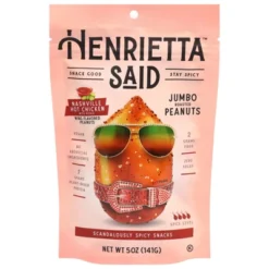 Henrietta Said Jumbo Roasted Peanuts Nashville Hot Chicken - Case Of 12/5 Oz