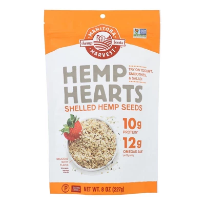 Manitoba Harvest Shelled Hemp Seeds - Case Of 8/8 Oz 1 Manitoba Harvest Shelled Hemp Seeds - Case Of 8/8 Oz
