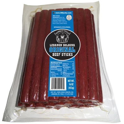 Buffalo Bills 1-lb Pack Original Lebanon Bologna Sticks (Pennsylvania Dutch Mild Beef Sticks) 4 Buffalo Bills 1-lb Pack Original Lebanon Bologna Sticks (Pennsylvania Dutch Mild Beef Sticks) - Image 4